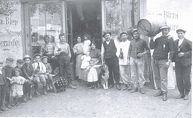 La cantine Violi vers 1900